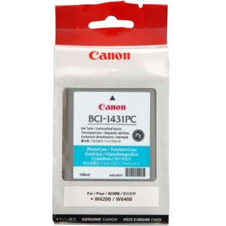 Product image for Canon BCI-1431 Pigment Photo Cyan Original Ink Cartridge - Small