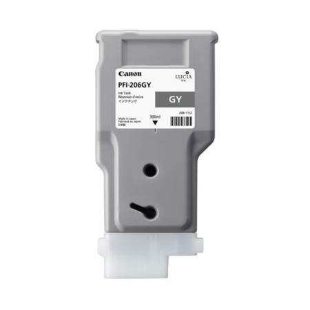 Product image for Canon PFI-206GY Original Grey High Capacity Ink Cartridge - Small