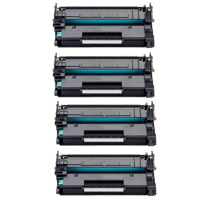 Product image for 999inks Compatible Quad Pack HP 59X Black High Capacity Laser Toner Cartridges - Small
