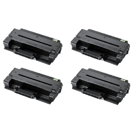 Product image for 999inks Compatible Quad Pack Samsung MLT-D205S Black Laser Toner Cartridges - Small