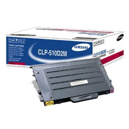 Product image for Samsung CLP-510D2M Magenta Original Toner Cartridge - Small