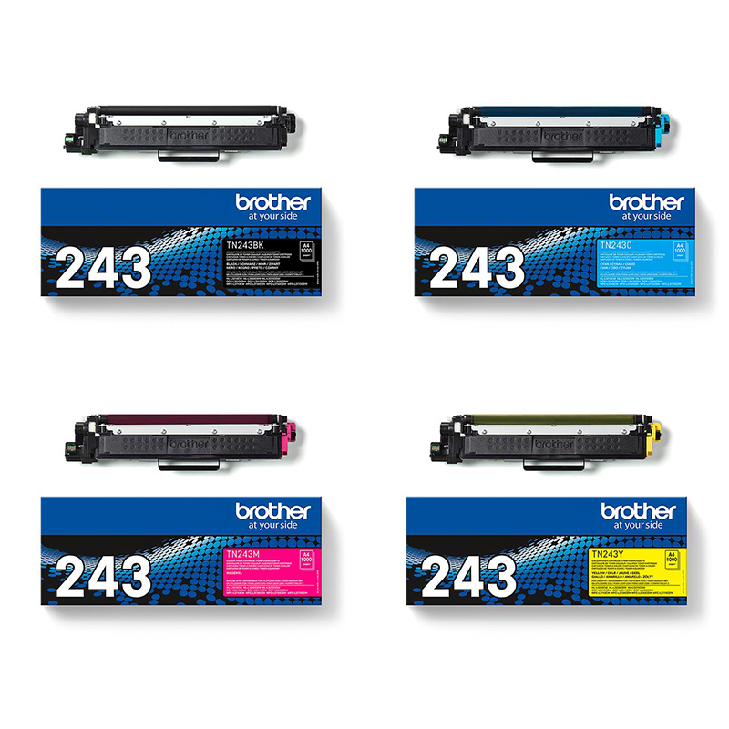 Product image for Brother TN243CMYK Multipack Original Standard Capacity Toner Cartridge - Small
