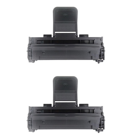 Product image for 999inks Compatible Twin Pack Samsung ML-1610D2 Black Laser Toner Cartridges - Small