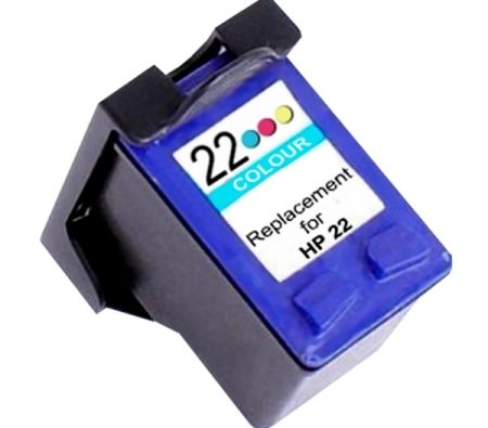 Product image for 999inks Compatible Colour HP 22 Inkjet Printer Cartridge - Small