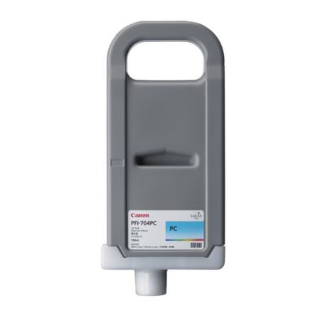 Product image for Canon PFI-704PC Original Photo Cyan High Capacity Ink Cartridge - Small