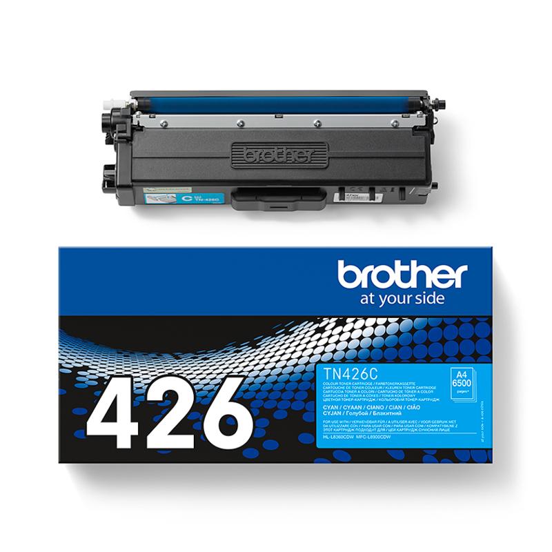 Product image for Brother TN426C Cyan Original Extra High Capacity Toner Cartridge - Small