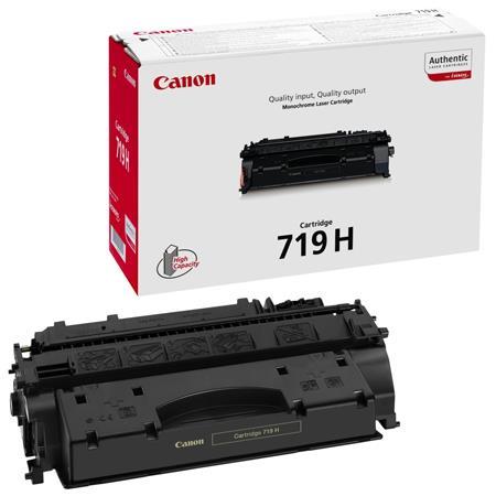 Product image for Canon 719H (3480B002AA) Black High Capacity Original Laser Toner Cartridge - Small