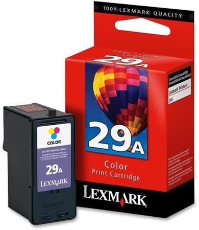 Product image for Lexmark 18C1529E (No.29A) Original Colour Ink Cartridge - Small