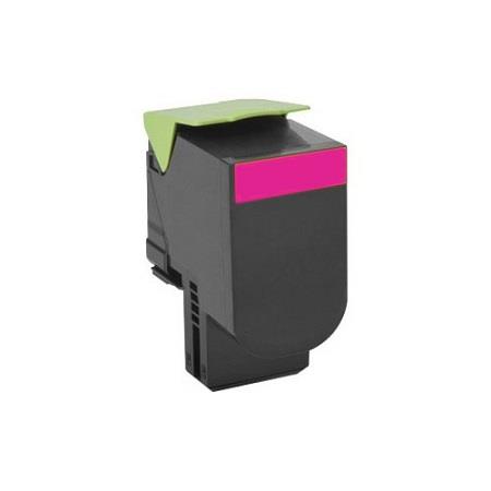 Product image for 999inks Compatible Magenta Lexmark 80C2HM0 High Capacity Laser Toner Cartridge - Small