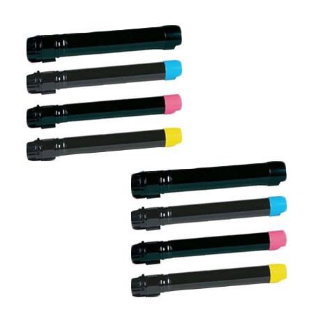 Product image for 999inks Compatible Multipack Lexmark C950X2KG/YG 2 Full Sets Extra High Capacity Laser Toner Cartridges - Small