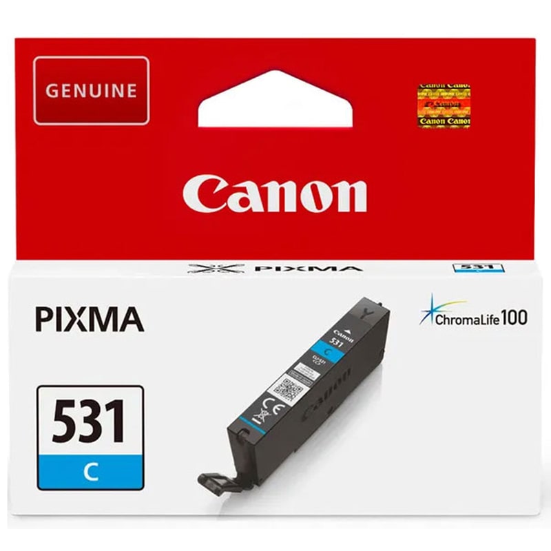 Product image for Canon CLI-531C Cyan Original Standard Capacity Ink Cartridge - Small