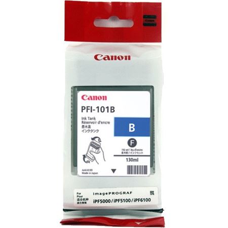 Product image for Canon PFI-101B Blue Original Ink Cartridge - Small