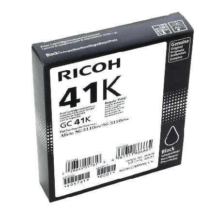 Product image for Ricoh 405761 Black Original Standard Capacity Ink Cartridge - Small