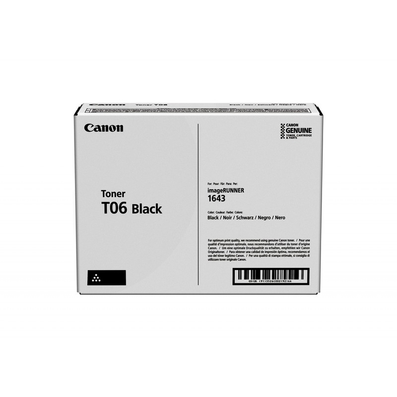 Product image for Canon T06 (3526C002) Black Original Toner Cartridge - Small