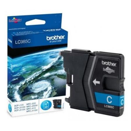 Product image for Brother LC985C Cyan Original Ink Cartridge - Small