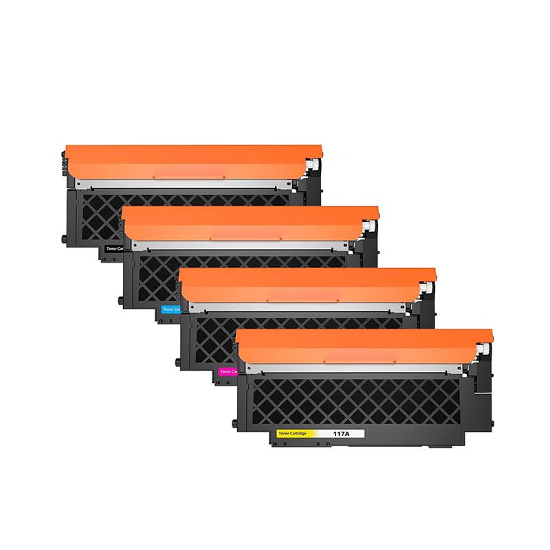 Product image for 999inks Compatible Multipack HP 117A Full Set Standard Capacity Toner Cartridges - Small