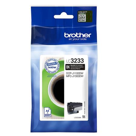 Product image for Brother LC3233BK Black Original Standard Capacity Ink Cartridge - Small