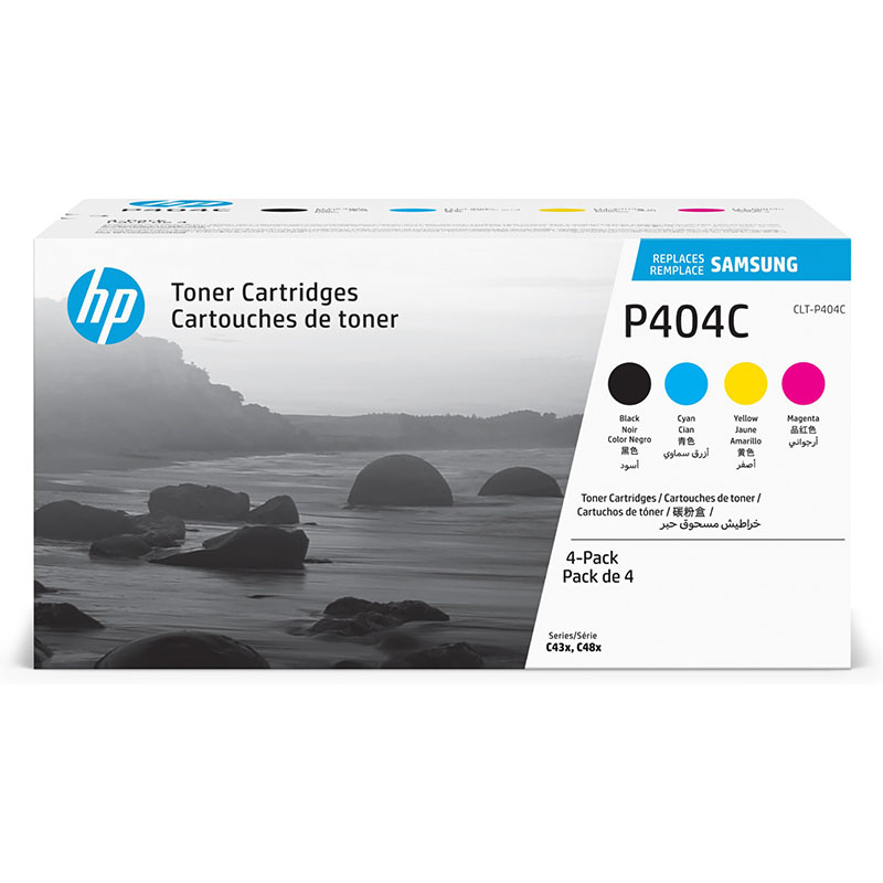 Product image for Samsung CLT-P404C  Original Standard Capacity Multipack Toner Cartridge - Small