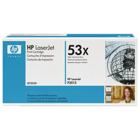 Product image for HP Q7553X Black Original Toner Cartridge with Smart Printing Technology - Small