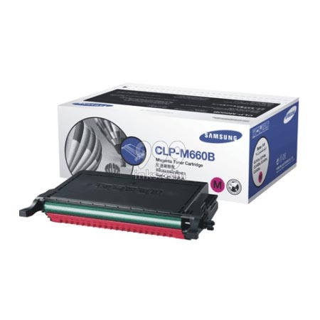 Product image for Samsung CLP-M660B Magenta Original High Capacity Laser Toner Cartridge - Small