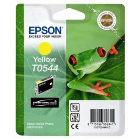 Product image for Epson T0544 Yellow Original Ink Cartridge (Frog) (T054440) - Small