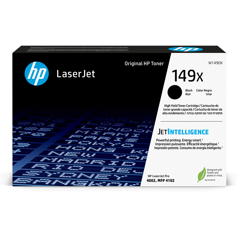 Product image for HP 149X (W1490X) Black Original High Capacity Toner Cartridge - Small