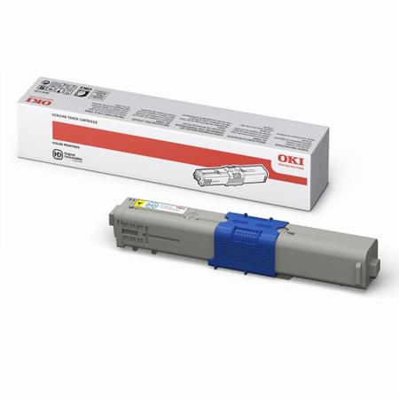 Product image for OKI 44469704 Yellow Original Standard Capacity Toner Cartridge - Small