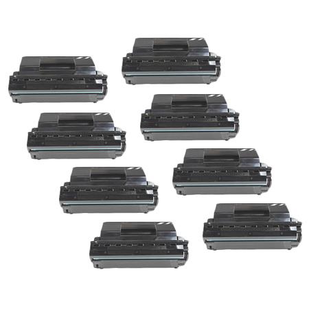 Product image for 999inks Compatible Eight Pack Brother TN1700 Black Laser Toner Cartridges - Small
