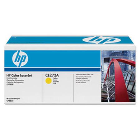 Product image for HP 650A (CE272A) Yellow Original Toner Cartridge - Small