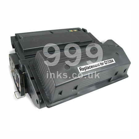 Product image for 999inks Compatible Black HP 39A Standard Capacity Laser Toner Cartridge (Q1339A) - Small