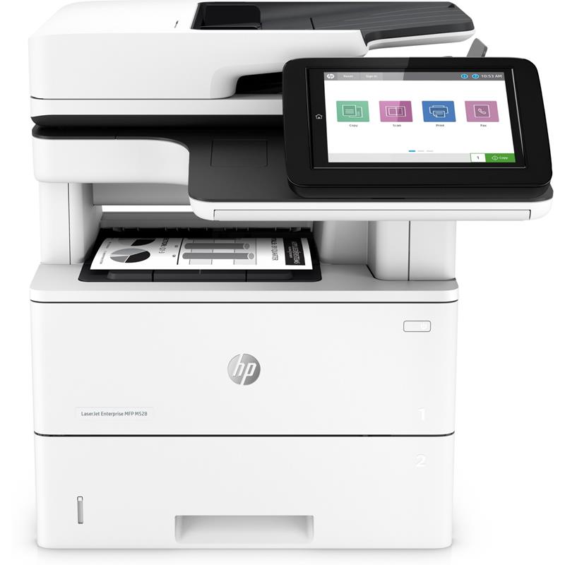 Product image for HP LaserJet Enterprise M528dn A4 Mono Multifunction Laser Printer - Small