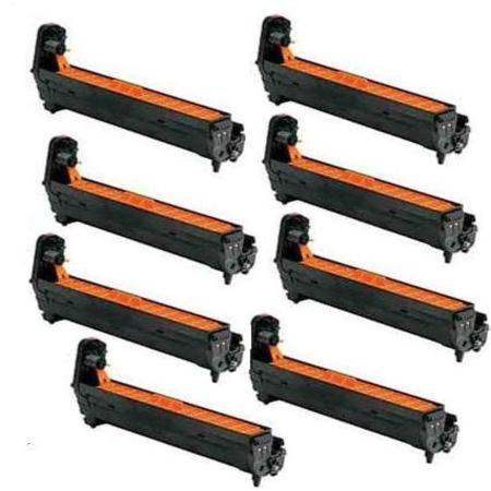 Product image for 999inks Compatible Multipack OKI 41962805/08 2 Full Sets Laser Toner Cartridges - Small
