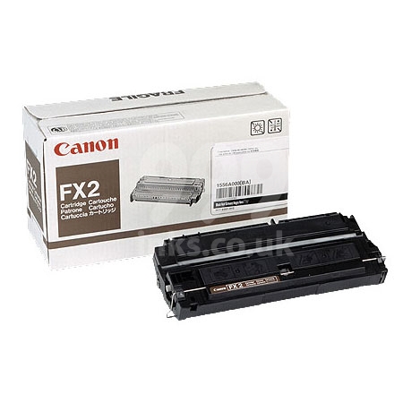 Product image for Canon FX2 Black Original Laser Toner Cartridge - Small
