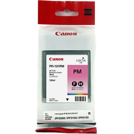 Product image for Canon PFI-101PM Photo Magenta Original Ink Cartridge - Small