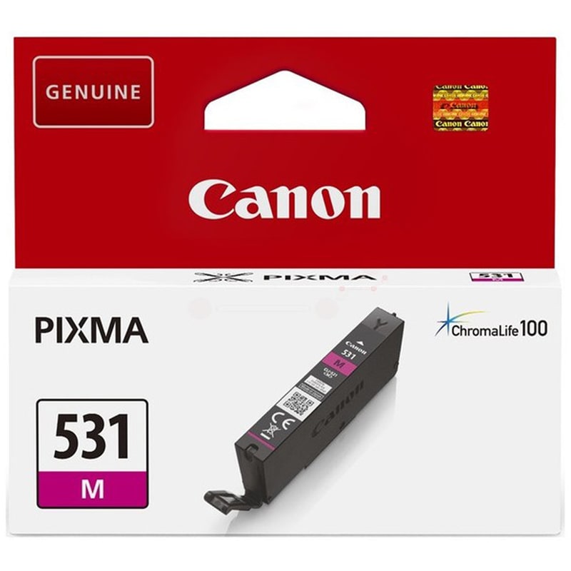 Product image for Canon CLI-531M Magenta Original Standard Capacity Ink Cartridge - Small