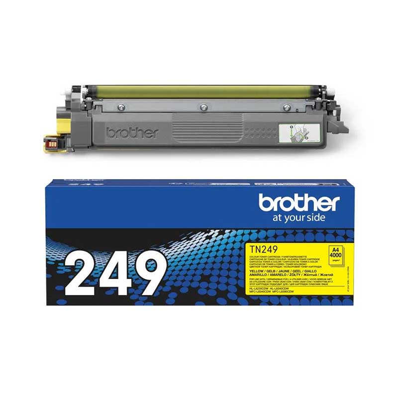 Product image for Brother TN249Y Yellow Original Extra High Capacity Toner Cartridge - Small