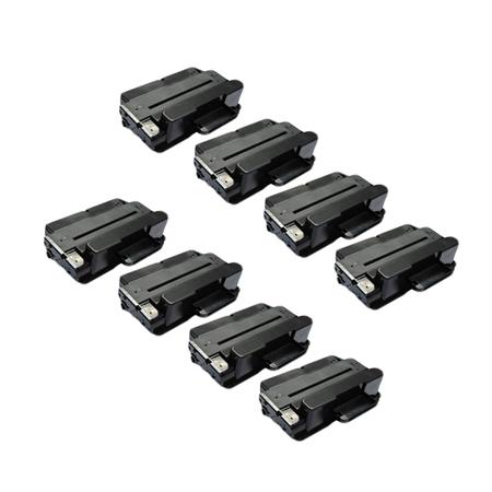 Product image for 999inks Compatible Eight Pack Xerox 106R02313 Black Extra High Capacity Laser Toner Cartridges - Small