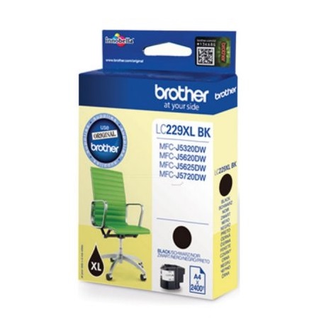 Product image for Brother LC229XLBK Black Original Extra High Capacity Ink Cartridge - Small