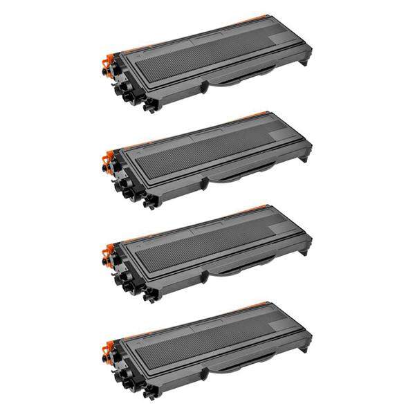 Product image for 999inks Compatible Quad Pack Brother TN2110 Laser Toner Cartridges - Small