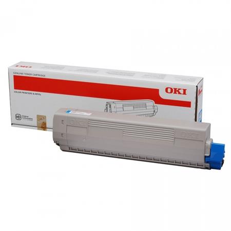 Product image for OKI 43837132 Black Original Toner Cartridge - Small