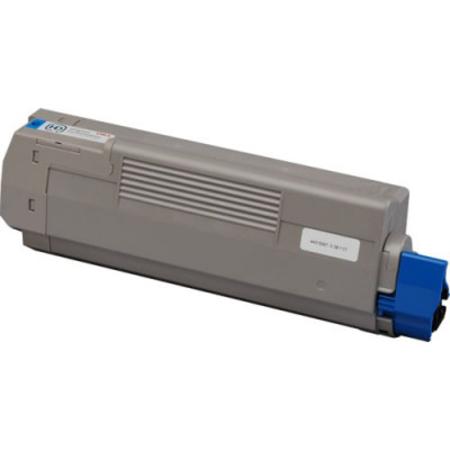 Product image for 999inks Compatible Cyan OKI 44315307 Laser Toner Cartridge - Small