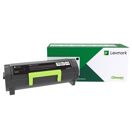 Product image for Lexmark 58D2H0E Black Original High Capacity Return Program Toner Cartridge - Small