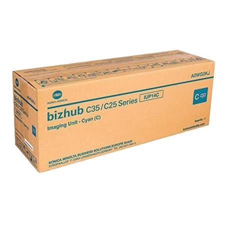 Product image for Konica Minolta IUP-14C Cyan Original Image Drum Unit (A0WG0KJ) - Small