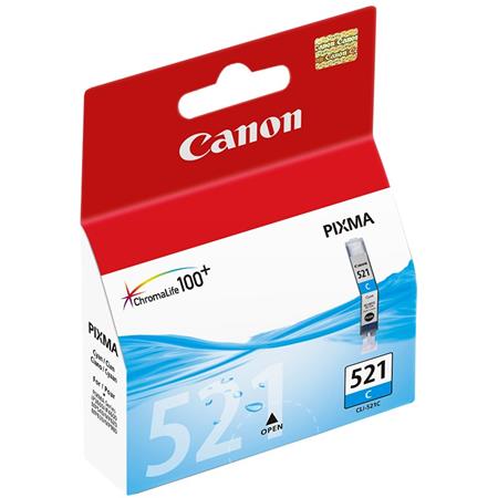 Product image for Canon CLI-521C Cyan Original Cartridge - Small