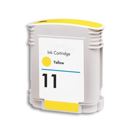 Product image for 999inks Compatible Yellow HP 11 Inkjet Printer Cartridge - Small