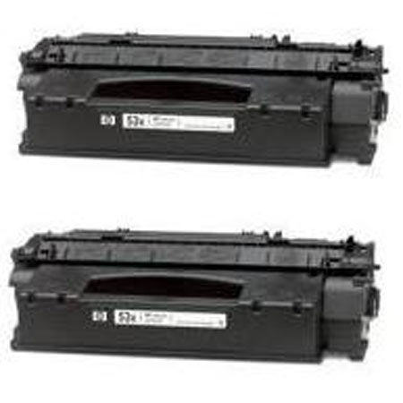 Product image for 999inks Compatible Twin Pack HP 53X High Capacity Laser Toner Cartridges - Small