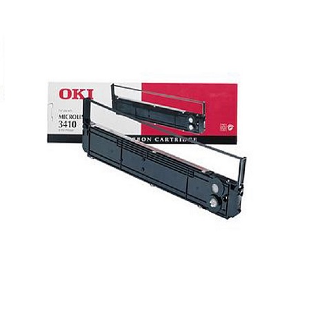 Product image for OKI 09002308 Black Original Ribbon Cartridge - Small