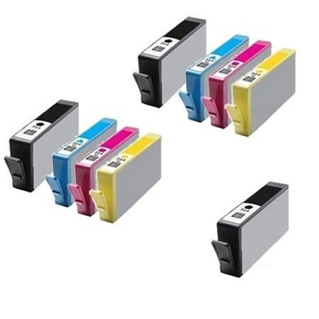 Product image for 999inks Compatible Multipack HP 364XL 2 Full Sets + 1 Extra Black Inkjet Printer Cartridges - Small