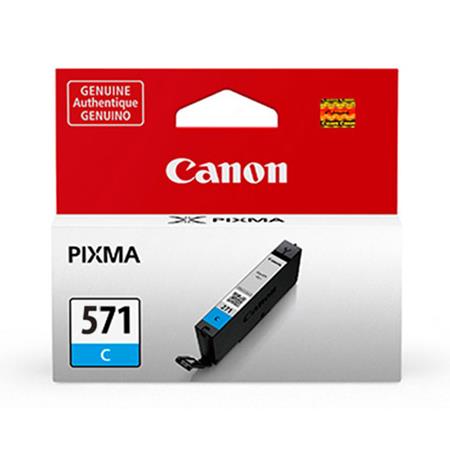Product image for Canon CLI-571C Cyan Original Standard Capacity Ink Cartridge - Small