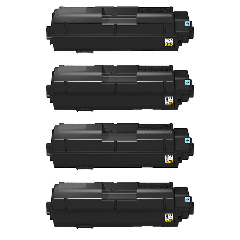 Product image for 999inks Compatible Quad Pack Kyocera TK-1270 Black Laser Toner Cartridges - Small